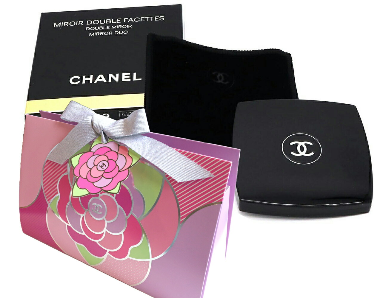 CHANEL シャネル ミニミラー コンパクト鏡 非売品 楽天市場】【シャネル】プラスチック ☆コンパクトミラー ミニ