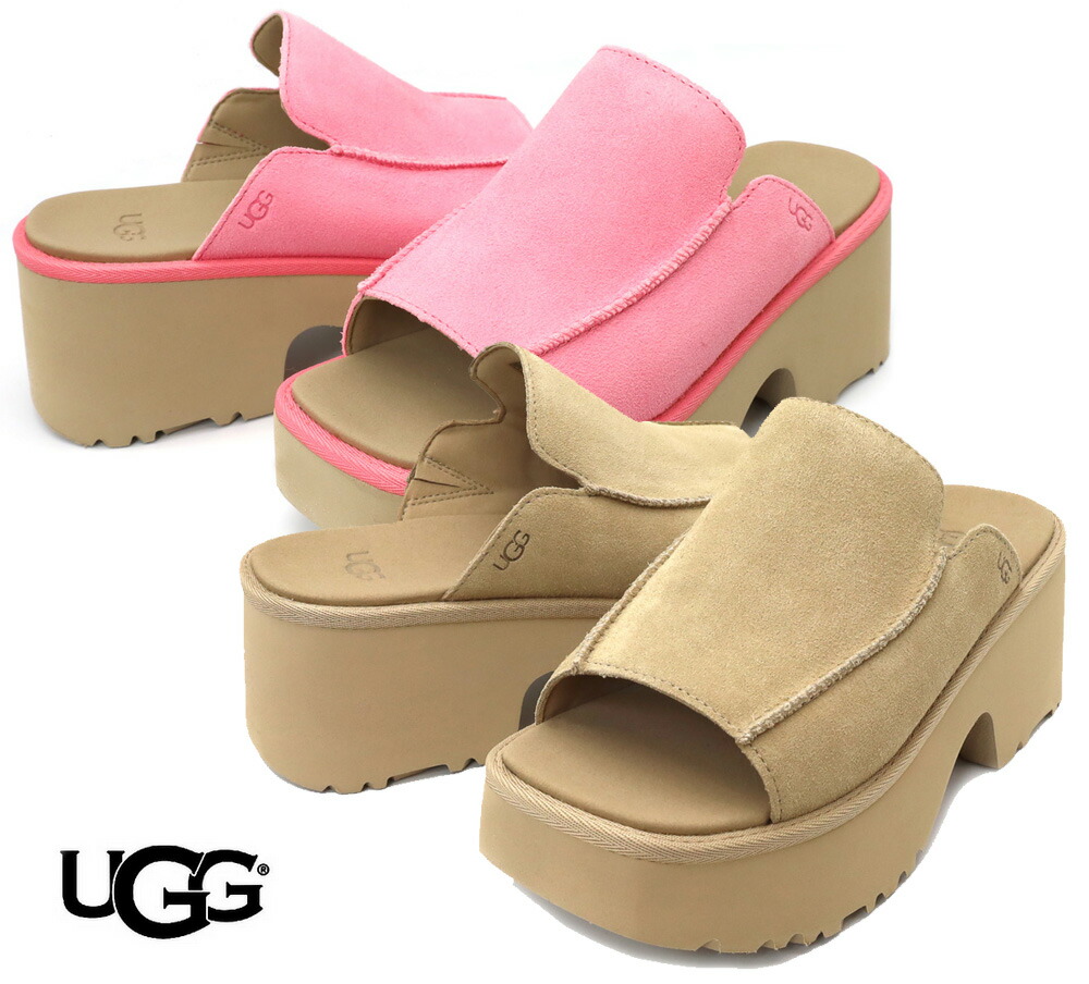 楽天市場】【2025年春夏モデル】UGG アグ 厚底 サンダル スエード