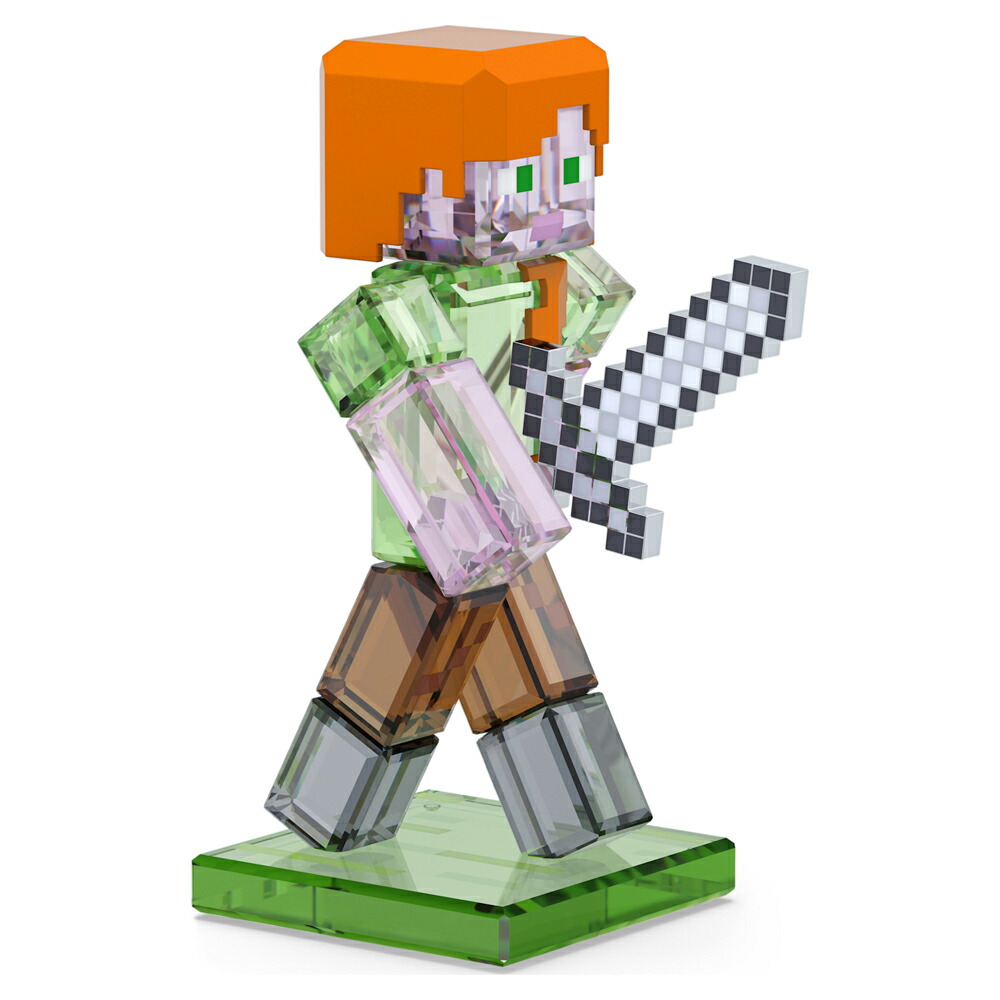 楽天市場】スワロフスキー SWAROVSKI マインクラフト Minecraft Steve