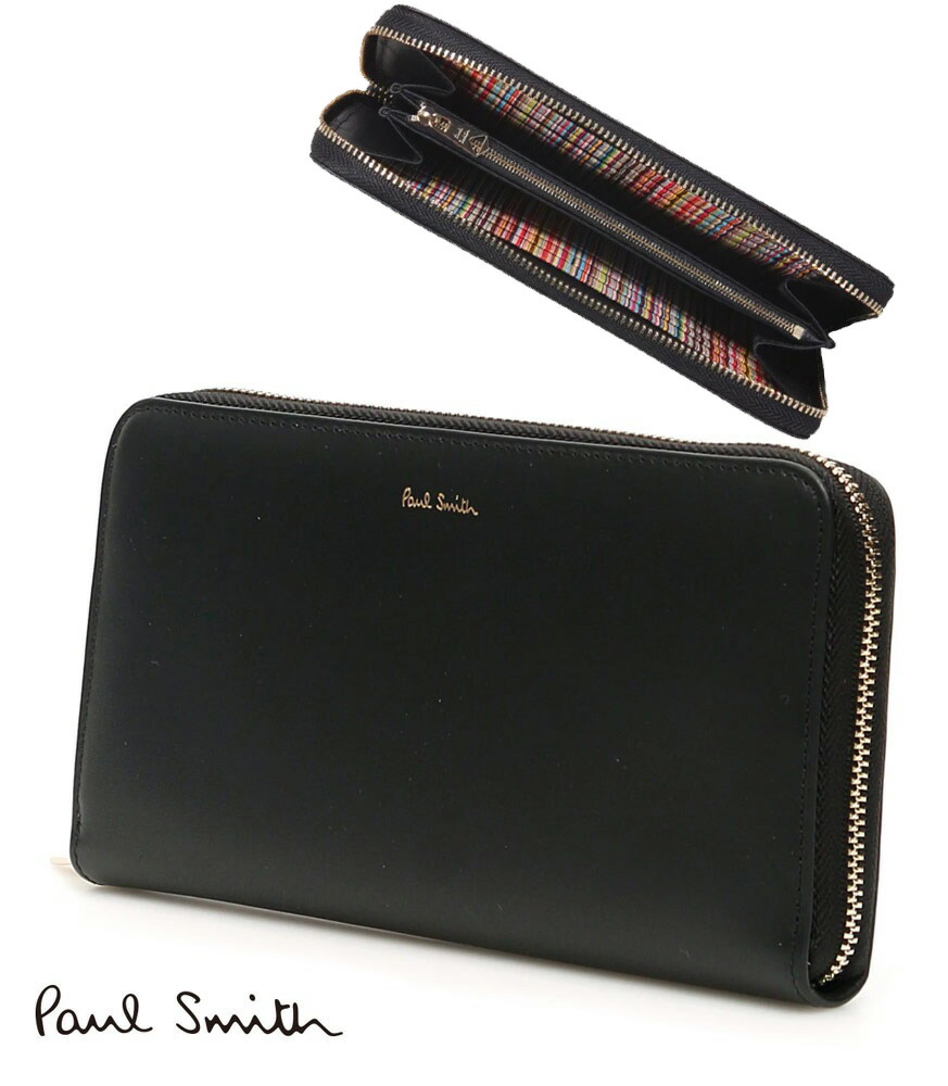 Paul Smith 長財布　新品未使用 ポールスミス PAUL SMITH ポールスミス 長財布 ラウンドファスナー 財布