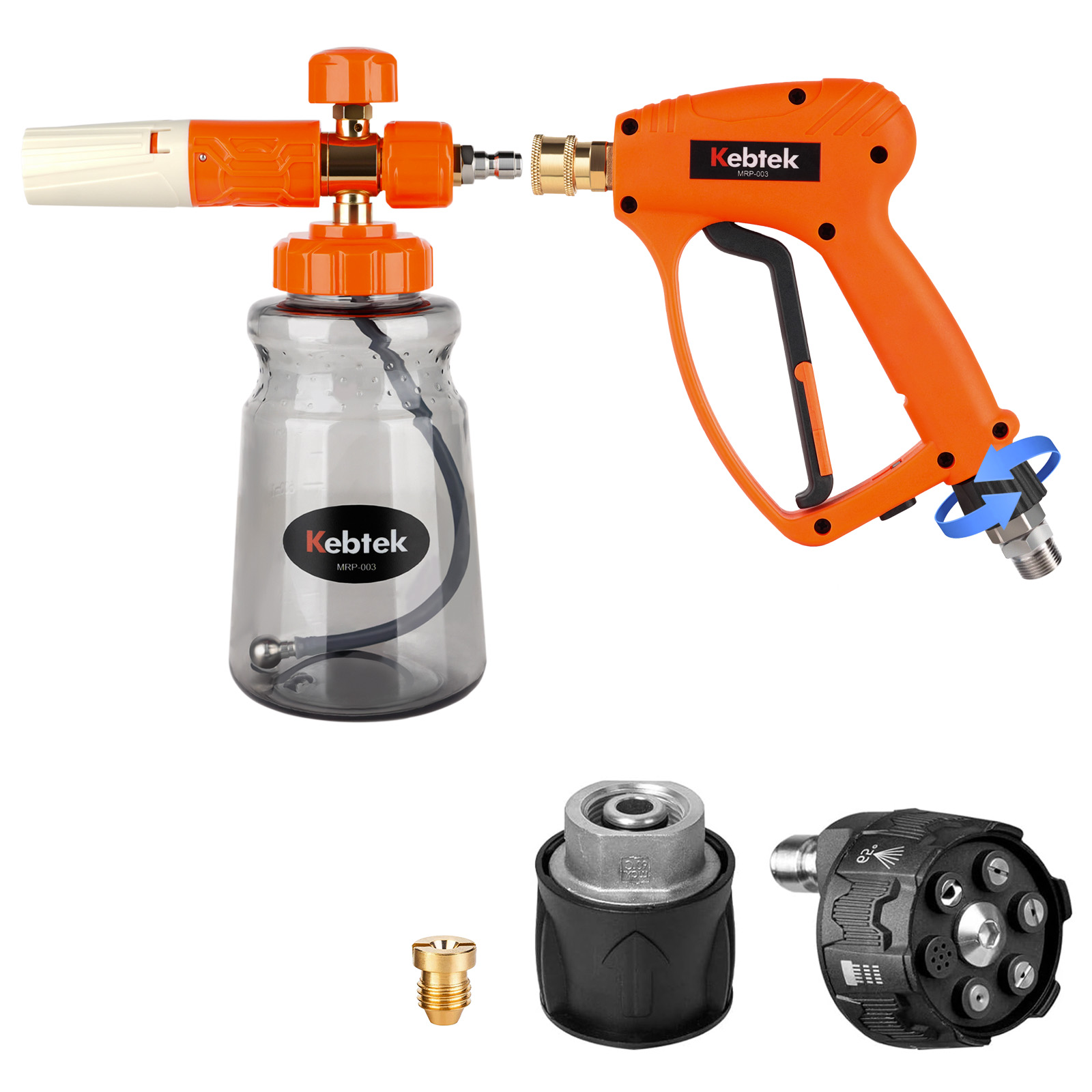 楽天市場】【ねじれ防止・引金保持機能】Kebtek 高圧洗浄ショートガン