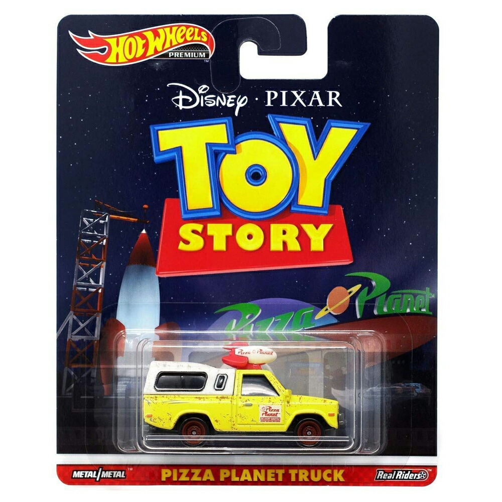 楽天市場 ホットウィール トイストーリー ピザプラネットトラック Hot Wheels Pizza Planet Truck 定形外郵便は送料無料 ホットウィールとトイストーリーのコラボ商品 オレンジマミー