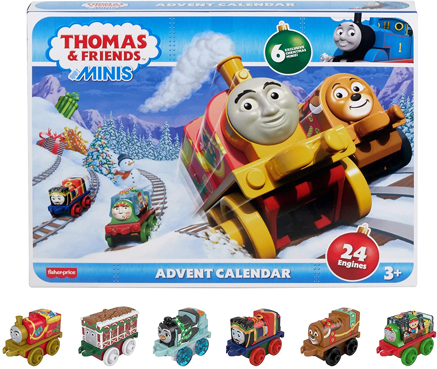 楽天市場 きかんしゃトーマス 年 アドベントカレンダー ミニミニトーマス Fisher Price Thomas Friends Minis Advent Calendar フィギュア キャラクター おもちゃクリスマス 誕生日 カウントダウン ａｊマート