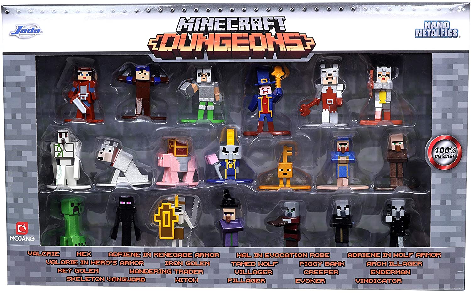 楽天市場 マインクラフトダンジョンズ Minecraft Dungeons Nano Metalfigs メタルフィギュア体セット宅配便送料無料 オレンジマミー
