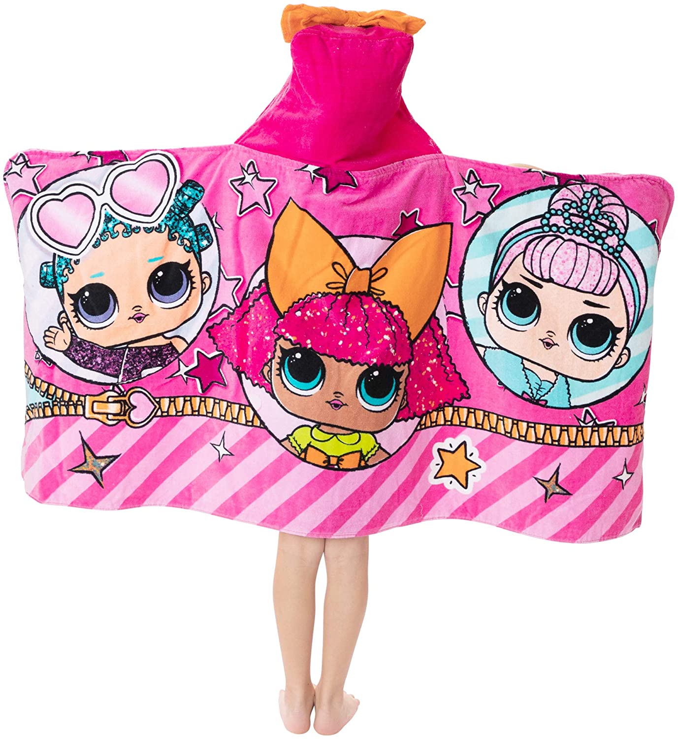 楽天市場 L O L Surprise Lol サプライズ フード付きタオル ラップタオル バスタオル Soft Cotton Hooded Bath Towel Wrap プール 海 女の子用 プレゼント Lolサプライズ ａｊマート