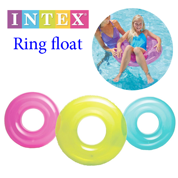 うきわページ   〜9/11着 INTEX 大人用 子供用 うきわ 浮き輪 サイズ 91cm 蛍光カラー浮き