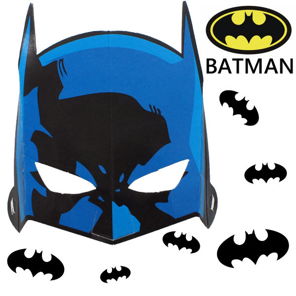 ネコポス便は送料無料　BATMAN バットマン ペーパーマスク　お面画像
