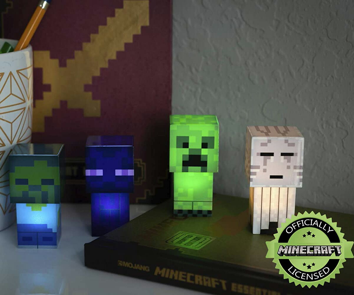楽天市場 マインクラフトledミニモブフィギュア4体セット Minecraft Mini Mob 4 Piece Figure Mood Light Set 宅急便送料無料 オレンジマミー