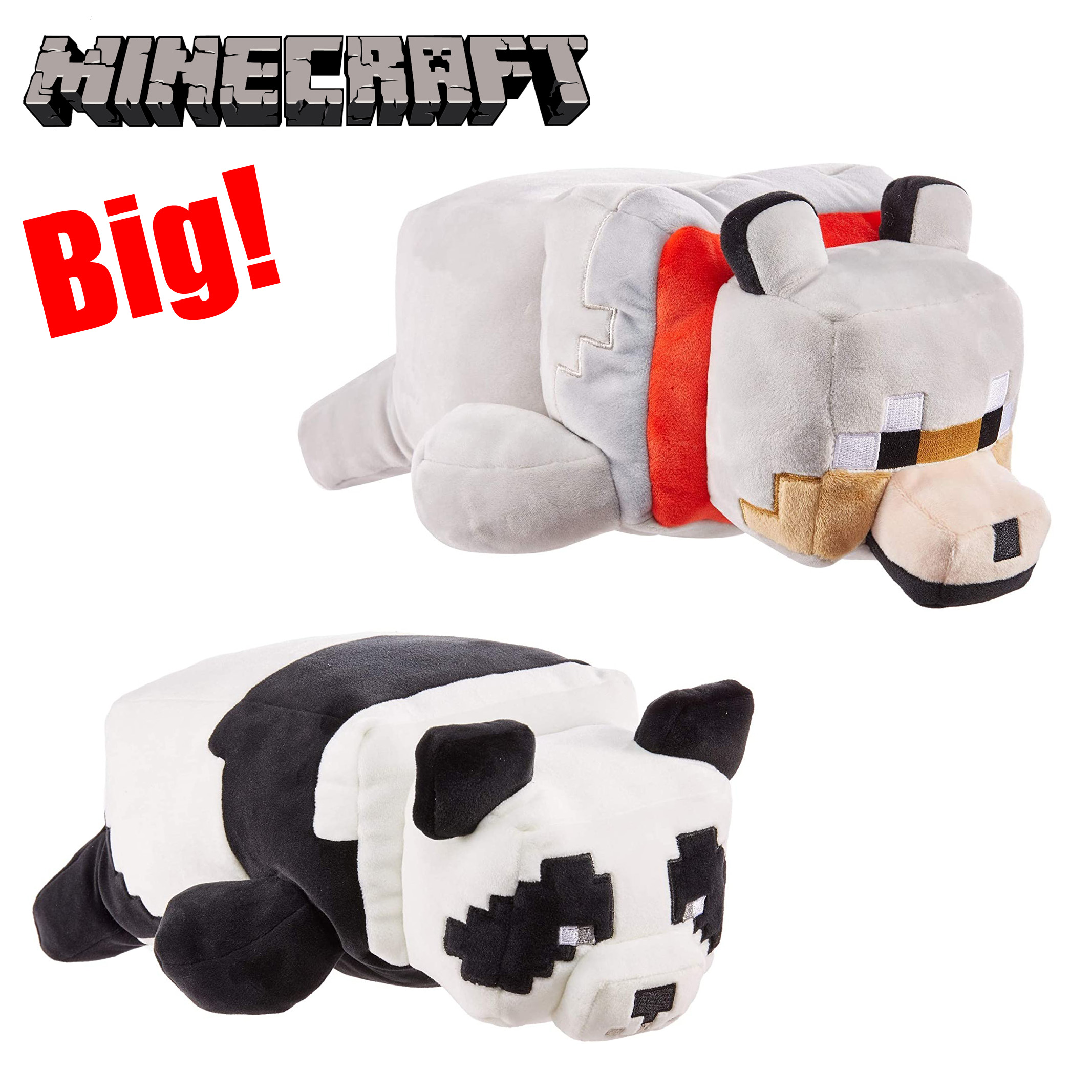 楽天市場 マインクラフトビッグサイズふわふわモチモチぬいぐるみ パンダフォックスから選べます Mattel Minecraft Plush 宅急便送料無料 オレンジマミー 楽天市場 マインクラフトビッグサイズふわふわモチモチぬいぐるみ パンダフォックスから選べます Mattel Minecraft Plush 宅急便送料無料 オレンジマミー
