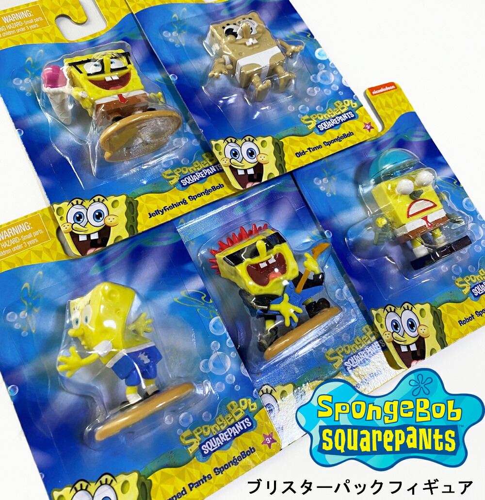 スポンジボブ 置物　フィギュア　ジュエリートレイ　ポップマート　手提げ袋 楽天市場】【スーパーSALE限定】スポンジ・ボブ ミニ フィギュア
