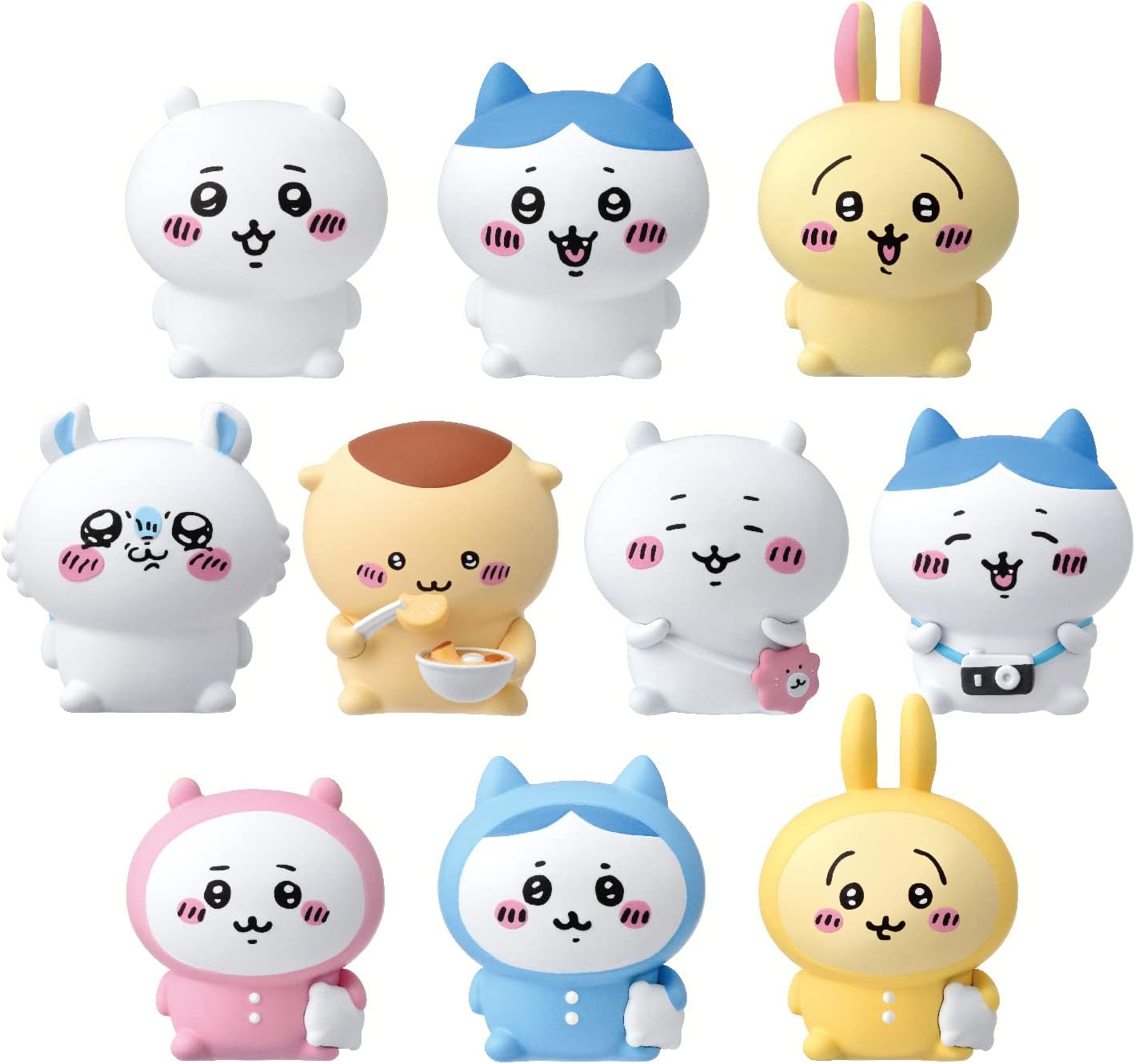 楽天市場】ちいかわ ソフビパペットマスコット ハチワレ うさぎ くり