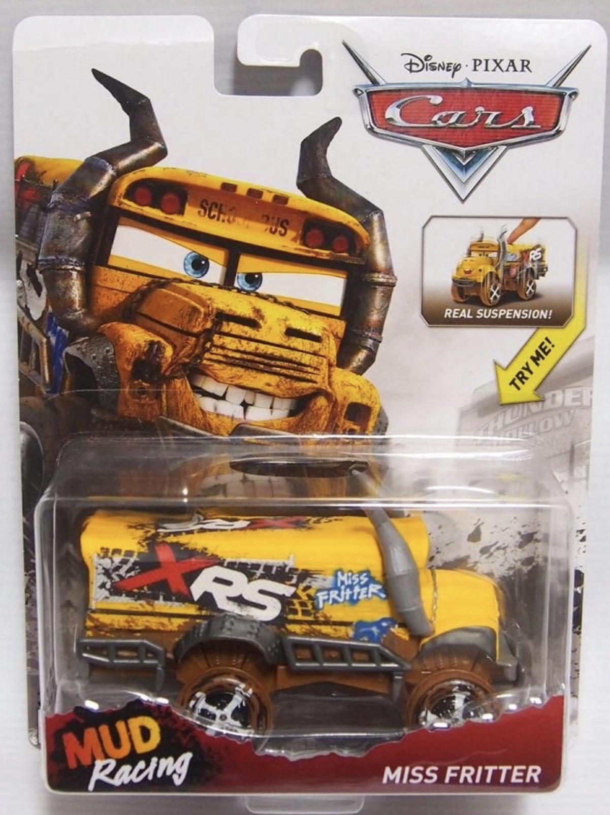 マテル ウォルトディズニー ピクサー カーズ し損ない フリッター ミニカー XRS DXつづき物 MISS FRITTER Xtreme Racing Series 宅急便