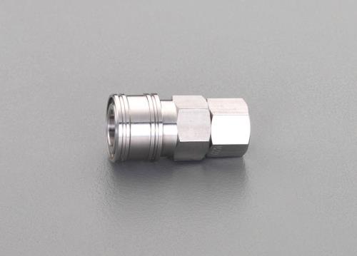 エスコ (ESCO) EA140DJ-113 Rc 3/8\" 雌ねじｿｹｯﾄ(20型/ｽﾃﾝﾚｽ) EA140DJ-113 【2個仕掛ける】"
