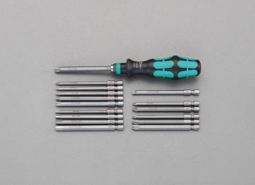 エスコ (ESCO) EA550BT-11 [+ - Pozi Hex Torx]ドライバーセット EA550BT-11｜Orange Tool Tokiwa
