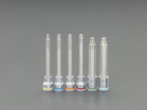 エスコ (ESCO) EA617AK-831 3/8"DR/ 6点 [Torx]ビットソケットセット(ホールド仕様) EA617AK-831｜Orange Tool Tokiwa