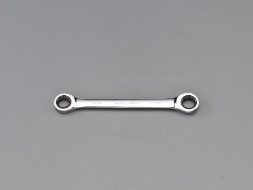 エスコ (ESCO) EA686RA-6 16x18mm ラチェットメガネレンチ EA686RA-6 【4丁セット】