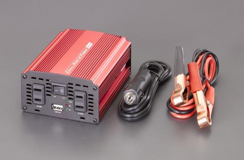 【SALE必要経費】エスコ (ESCO) EA812JA-4D DC24V→AC100V/300W はたご屋取り替えっこ EA812JA-4D