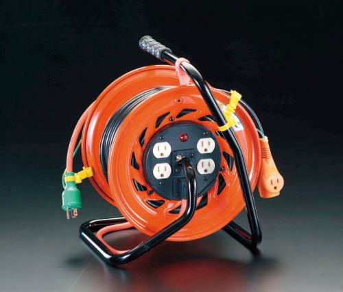 エスコ (ESCO) EA815DA-12 AC125V/15A/30m 差し込みくっ付ける木管(元置型地びた付) EA815DA-12