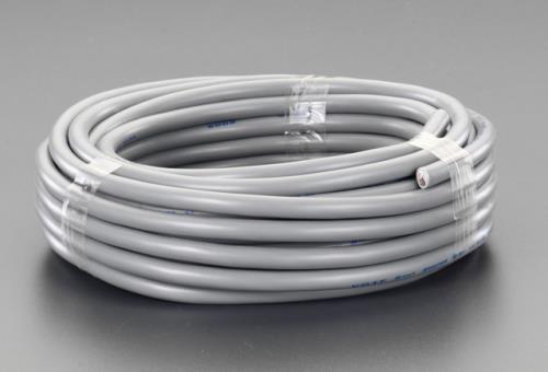 エスコ (ESCO) EA940AG-6 300V/12A/ 20m ビニールキャブタイヤケーブル(黒) EA940AG-6