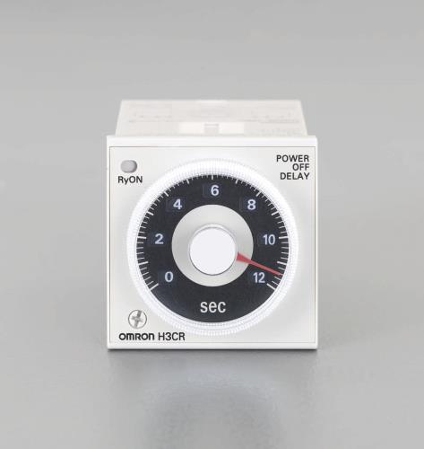 エスコ (ESCO) EA940LG-33 DC24V ワット数オフディレータイマー(0.05-12秒) EA940LG-33