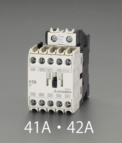 エスコ (ESCO) EA940MW-52A 200V/200V・5.5kW 電磁当たること器(非可逆) EA940MW-52A 花・ガーデン・DIY-DIY・工具