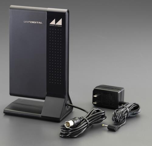 エスコ (ESCO) EA940P-5B ブースター付室内アンテナ(デジタル放送対応) EA940P-5B