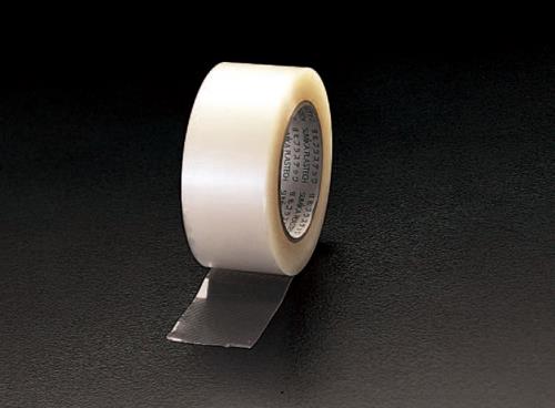 エスコ (ESCO) EA944NB-50 50mmx50m 手切れ粘着ﾃｰﾌﾟ(透明) EA944NB-50 【5巻セット】