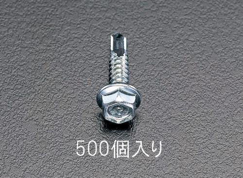 エスコ (ESCO) EA949EE-62 6x25mm 六角頭ピアスビス(500本) EA949EE-62