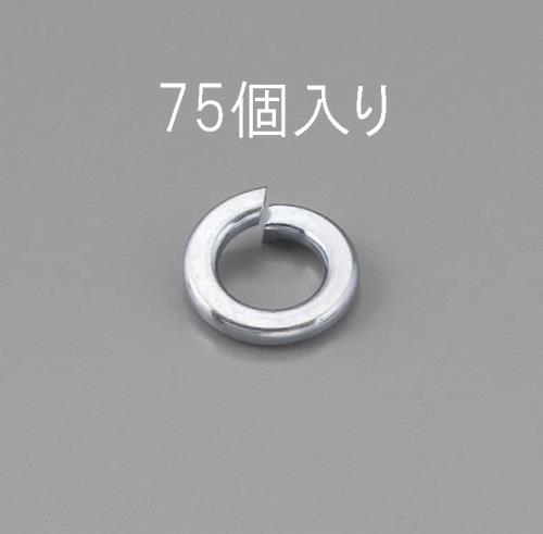 エスコ (ESCO) EA949LY-105 M5 ｽﾌﾟﾘﾝｸﾞﾜｯｼｬｰ(ﾕﾆｸﾛﾒｯｷ/75枚) EA949LY-105 【24pkセット】