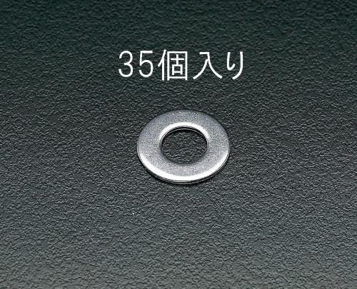 エスコ (ESCO) EA949SE-10 M10 平ﾜｯｼｬｰ(ｽﾃﾝﾚｽ製/35個) EA949SE-10 【10袋セット】