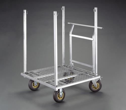 エスコ (ESCO) EA520DB-30 850x850mm タイヤ付フレコンスタンド EA520DB-30