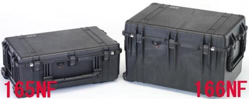 エスコ (ESCO) EA657-165NF 726x445x271粍/内寸 雨合羽入れもの(黒/ウレタン無) EA657-165NF