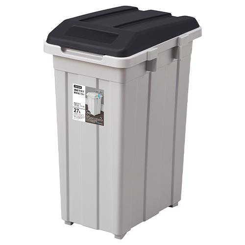 エスコ (ESCO) EA995A-25 367x265x520mm/27L ﾀﾞｽﾄﾎﾞｯｸｽ(黒) EA995A-25 【3個セット】 6,409円