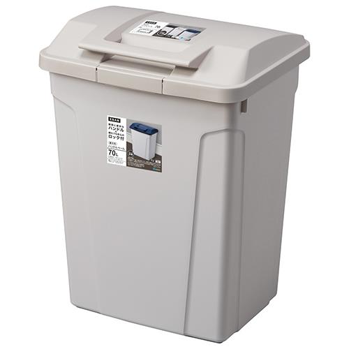 エスコ (ESCO) EA995AA-155 70L ﾀﾞｽﾄﾎﾞｯｸｽ(ﾊﾝﾄﾞﾙ付/ｸﾞﾚ-) EA995AA-155 【2個セット】 8,693円
