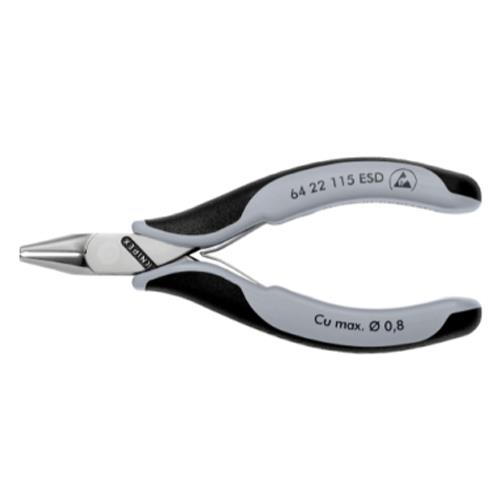エスコ (ESCO) EA536KE-32 115mm 精密用エンドニッパー(ESDグリップ/バネ付) EA536KE-32