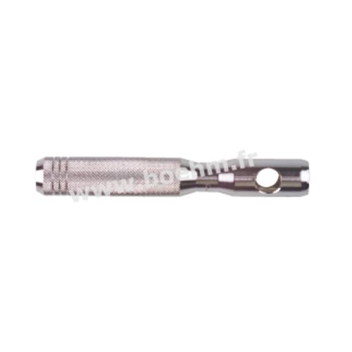 エスコ (ESCO) EA576F-201 [EA576F-21用]φ2-10mm 革ﾎﾟﾝﾁﾊﾝﾄﾞﾙ EA576F-201 【2本セット】