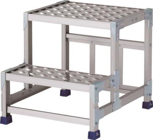 エスコ (ESCO) EA903BR-101 500x400mm/ 0.5m 作業台(二段) EA903BR-101