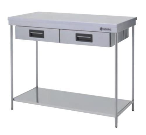 エスコ (ESCO) EA956NA-104 900x460x750mm 引出付作業台(簡易型/SUS) EA956NA-104