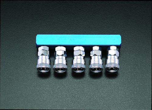 エスコ (ESCO) EA140DN-5 5連 ｴｱｰｶｯﾌﾟﾘﾝｸﾞ EA140DN-5 【2個仕掛ける】