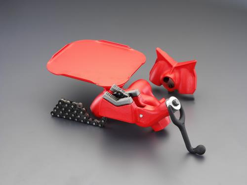 エスコ (ESCO) EA348AC 1/8"- 5 " スタンド式チェーンバイス EA348AC|Orange Tool Tokiwa