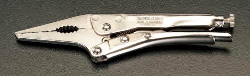 エスコ (ESCO) EA533FE-6 165mm ロッキングプライヤー(ロングノーズ) EA533FE-6 【2丁セット】|Orange Tool Tokiwa
