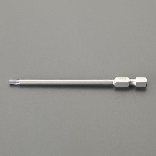 エスコ (ESCO) EA611BS-25 T30x89mm [Bore Torx]ﾄﾞﾗｲﾊﾞｰﾋﾞｯﾄ(ｽﾃﾝﾚｽ製) EA611BS-25 【3個セット】