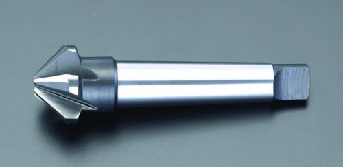 エスコ (ESCO) EA827HR-40 40mm カウンターシンク(5枚刃・MT-3 テーパー・Co HSS) EA827HR-40