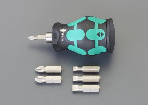 エスコ (ESCO) EA550BP-45 [+ -]ｽﾀﾋﾞｰﾄﾞﾗｲﾊﾞｰﾋﾞｯﾄｾｯﾄ(ﾊﾝﾄﾞﾙ付) EA550BP-45 【2St仕掛ける】