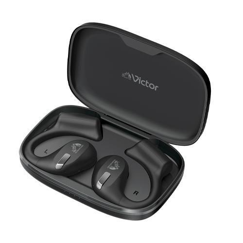 エスコ (ESCO) ステレオヘッドセット(ワイヤレス/フック型) EA763BC-87A