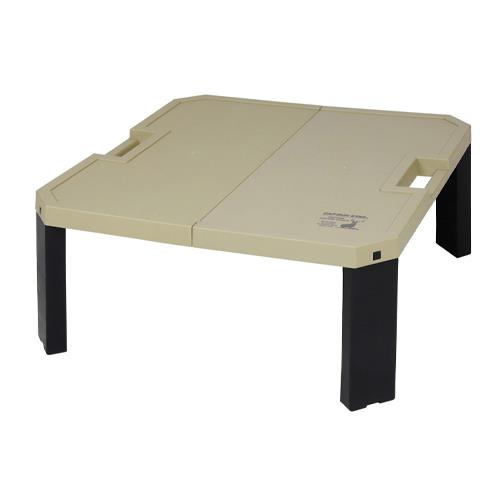 エスコ (ESCO) 550x550x230mm テーブル(折畳式) EA913YA-76 【3台セット】