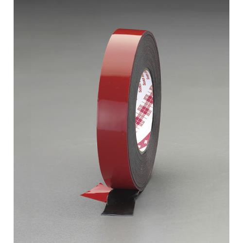 エスコ (ESCO) EA943VA-41A 19x1.14mm/10m 構造用接合両面ﾃｰﾌﾟ(粗面) EA943VA-41A 【3巻セット】