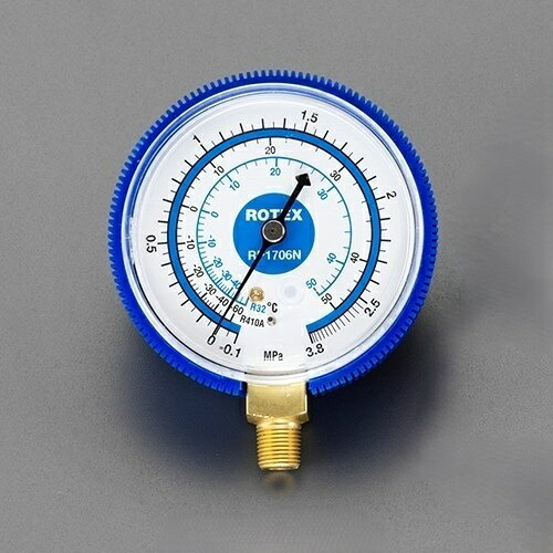エスコ (ESCO) EA106AB-1 [R32･R410A] φ68mm 連成計 EA106AB-1 【3個セット】｜Orange Tool Tokiwa