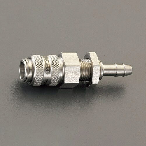 エスコ (ESCO) EA140GL-508 8mm ウレタンホースカップリング(隔壁/ステンレス製) EA140GL-508