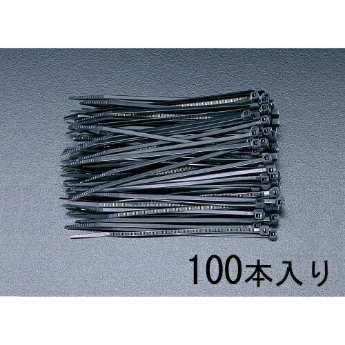 エスコ (ESCO) EA475B-685 685x 9.0mm 結束バンド(耐候性/100本) EA475B-685